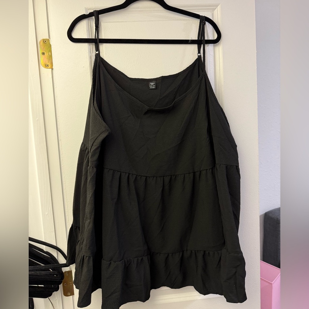 SHEIN Black Off-Shoulder Blouse